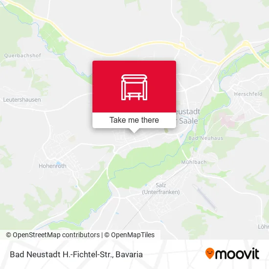 Карта Bad Neustadt H.-Fichtel-Str.