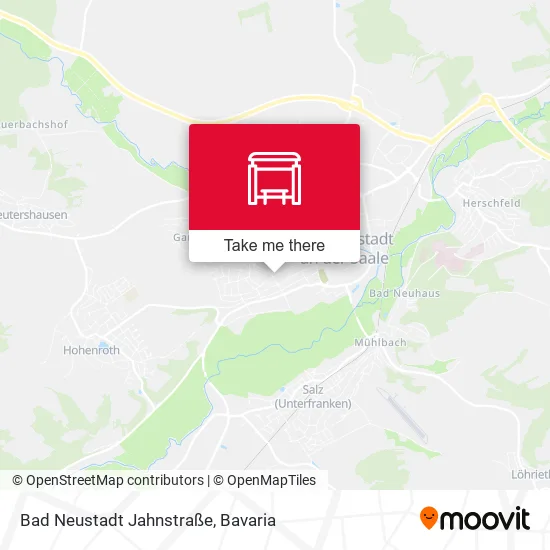 Bad Neustadt Jahnstraße map