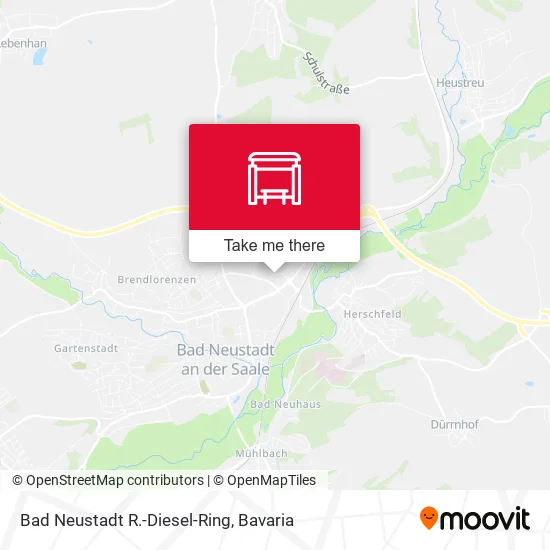 Карта Bad Neustadt R.-Diesel-Ring