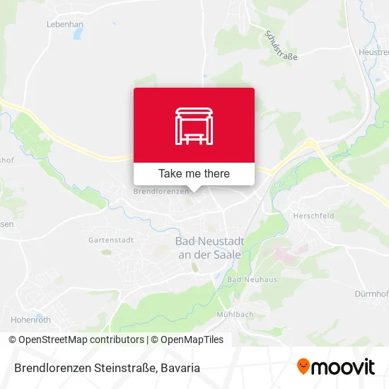 Карта Brendlorenzen Steinstraße