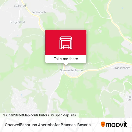 Карта Oberweißenbrunn Abertshöfer Brunnen