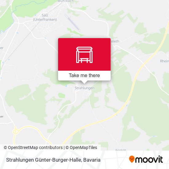 Strahlungen Günter-Burger-Halle map