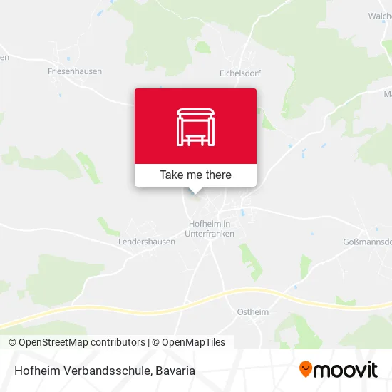Карта Hofheim Verbandsschule