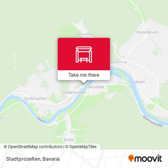 Карта Stadtprozelten