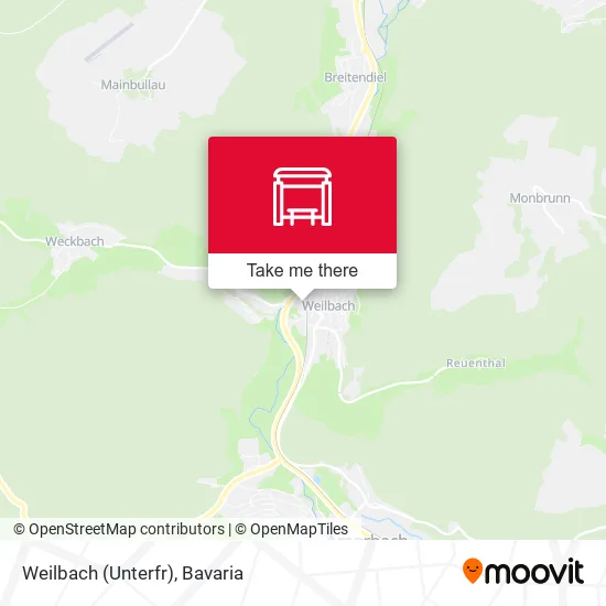 Карта Weilbach (Unterfr)