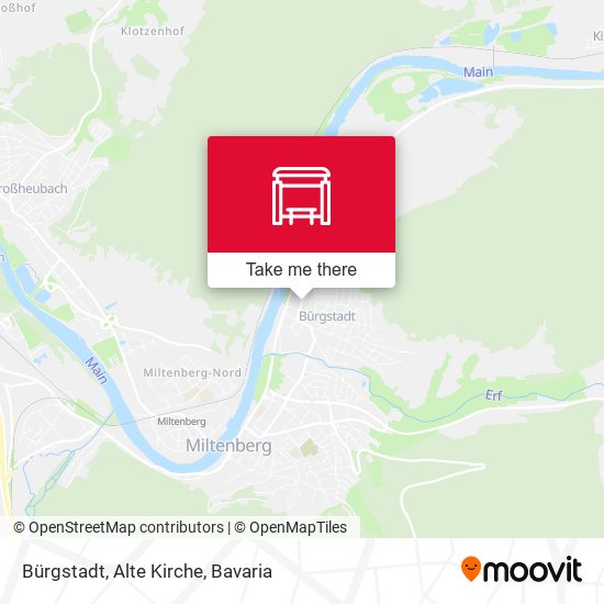 Bürgstadt, Alte Kirche map