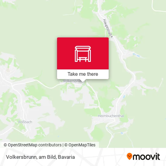 Карта Volkersbrunn, am Bild