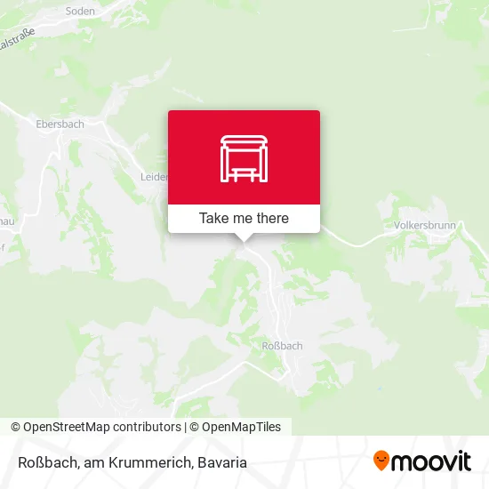 Карта Roßbach, am Krummerich