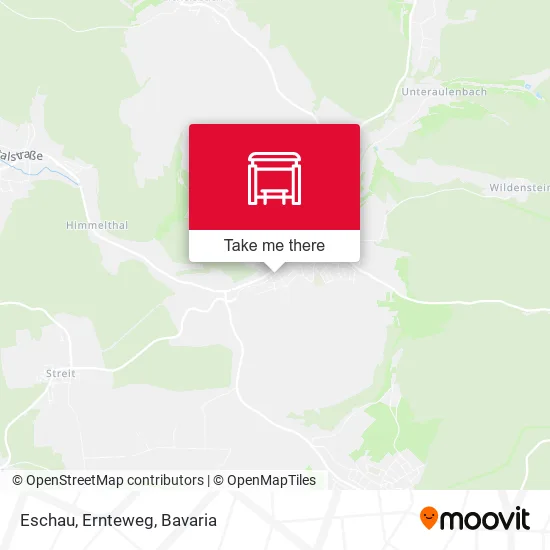 Карта Eschau, Ernteweg