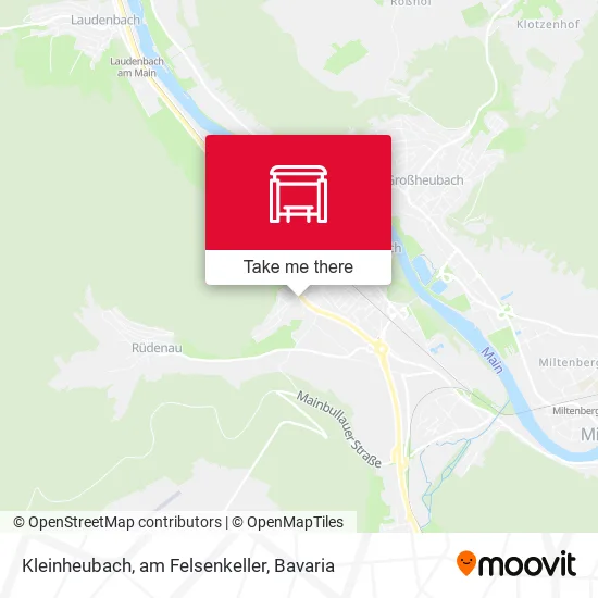 Карта Kleinheubach, am Felsenkeller