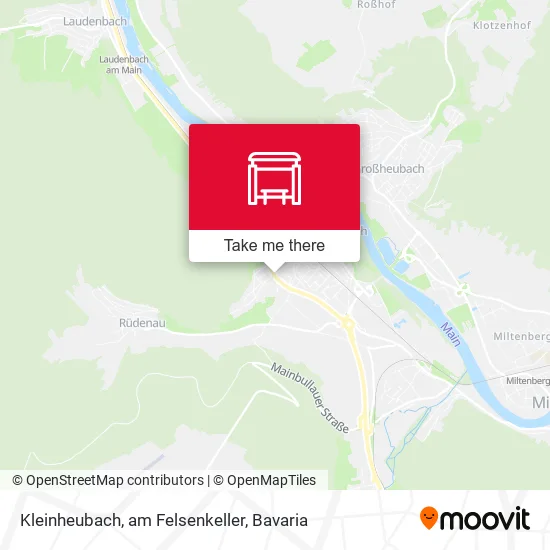 Карта Kleinheubach, am Felsenkeller