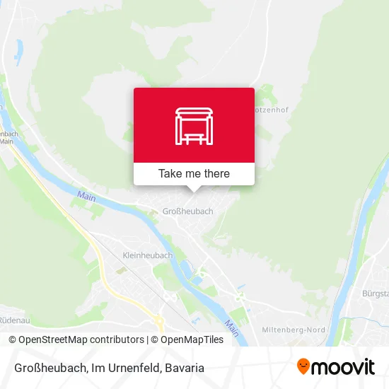 Карта Großheubach, Im Urnenfeld