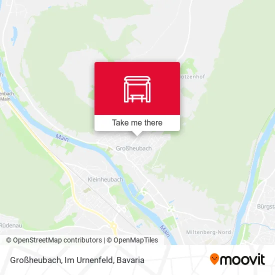 Карта Großheubach, Im Urnenfeld