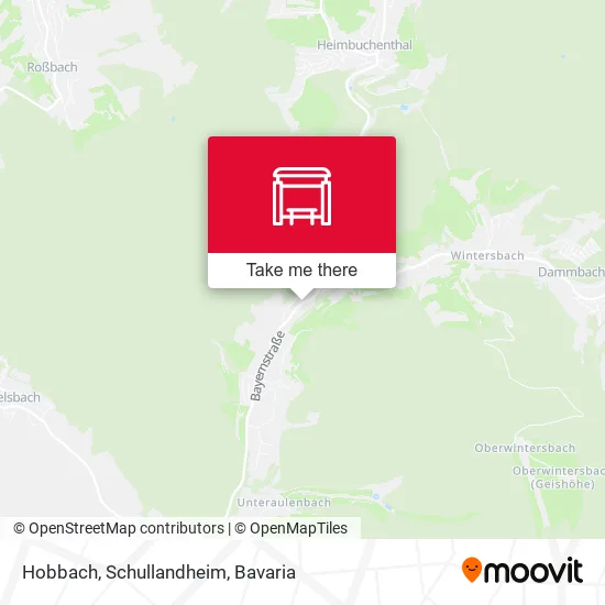 Карта Hobbach, Schullandheim