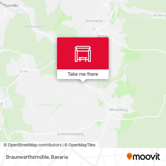 Карта Braunwarthsmühle
