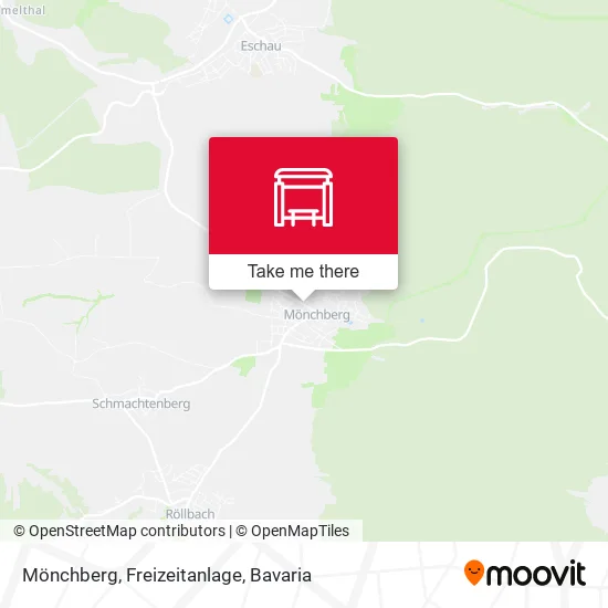 Карта Mönchberg, Freizeitanlage