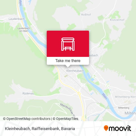 Kleinheubach, Raiffeisenbank map