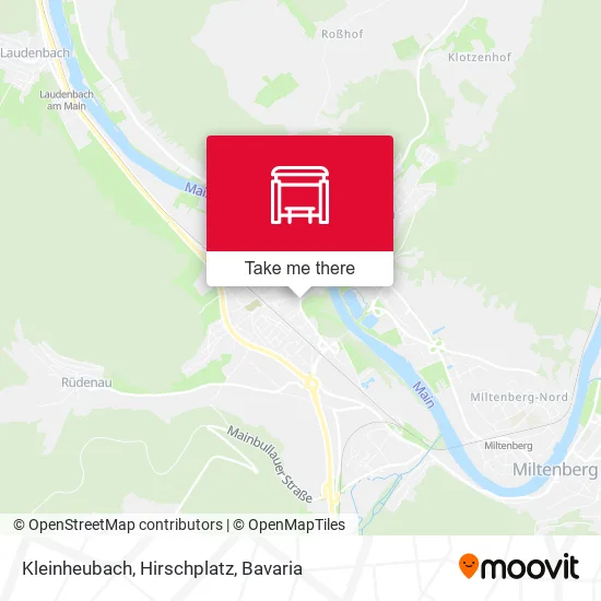 Карта Kleinheubach, Hirschplatz