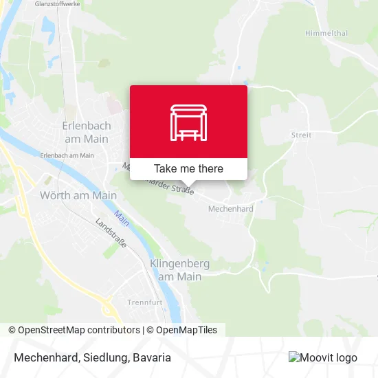 Карта Mechenhard, Siedlung