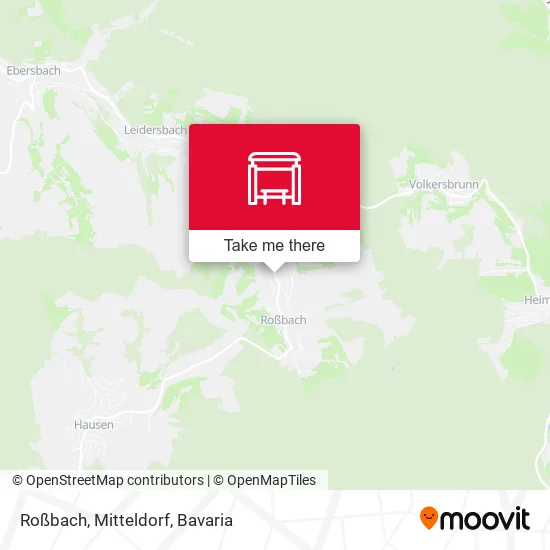 Карта Roßbach, Mitteldorf