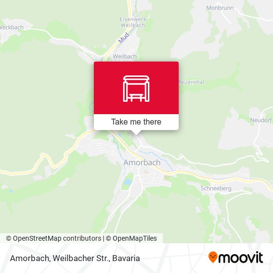 Amorbach, Weilbacher Str. map