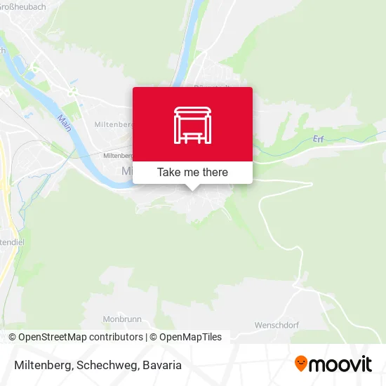 Карта Miltenberg, Schechweg