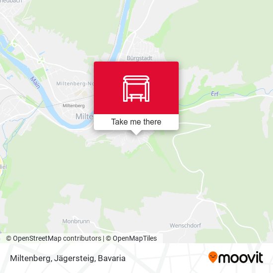 Miltenberg, Jägersteig map