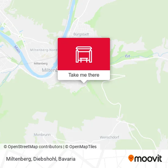 Карта Miltenberg, Diebshohl