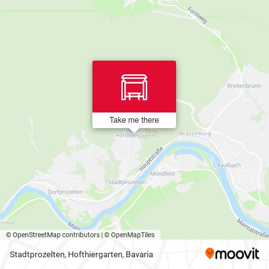 Stadtprozelten, Hofthiergarten map