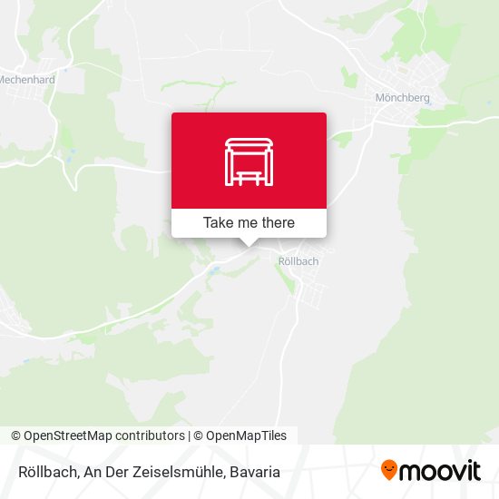 Röllbach, An Der Zeiselsmühle map