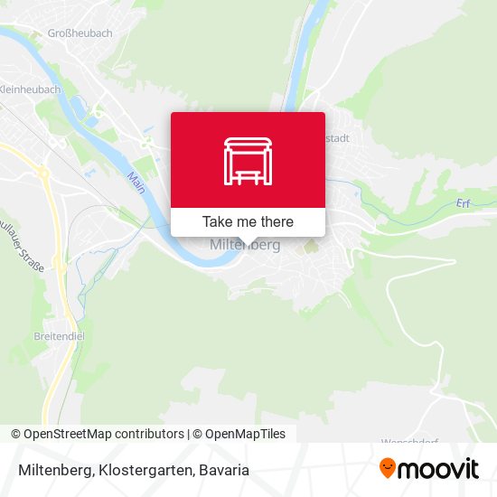 Miltenberg, Klostergarten map