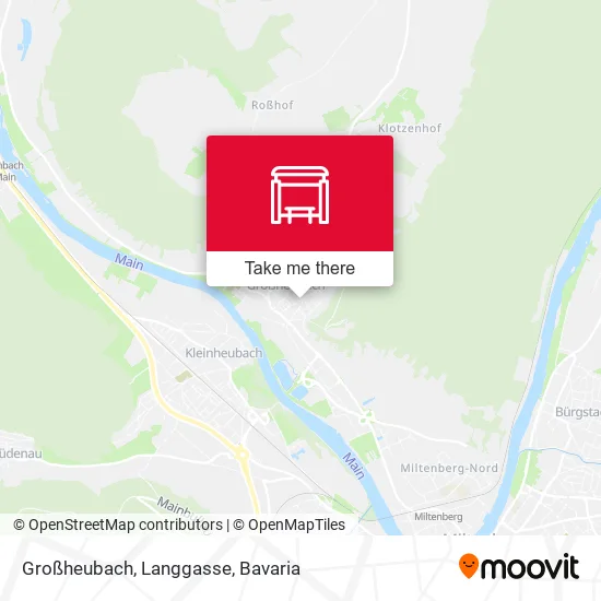 Карта Großheubach, Langgasse