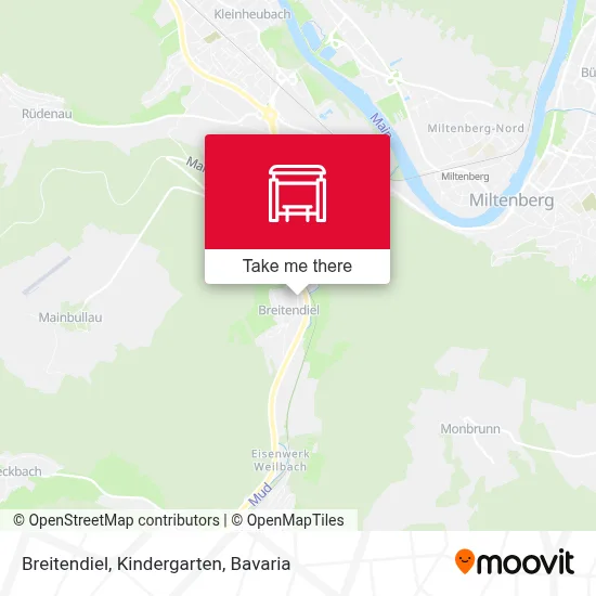 Breitendiel, Kindergarten map