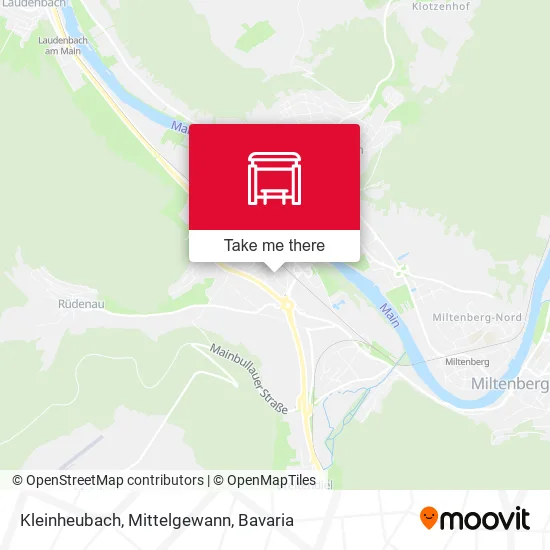 Карта Kleinheubach, Mittelgewann
