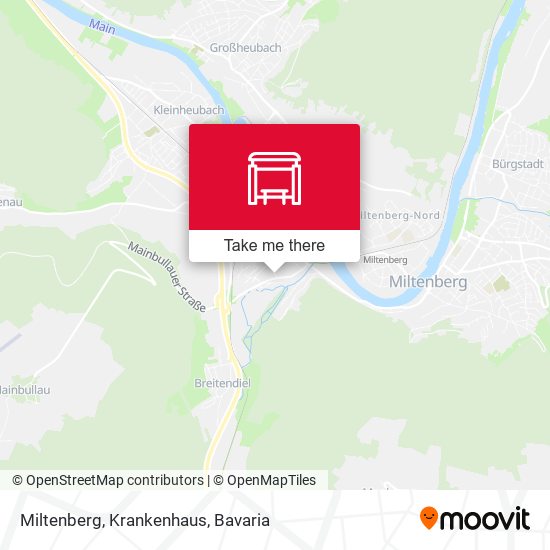 Miltenberg, Krankenhaus map