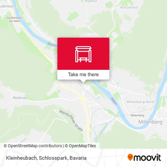 Карта Kleinheubach, Schlosspark