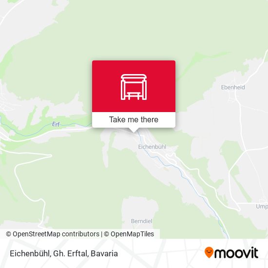 Eichenbühl, Gh. Erftal map