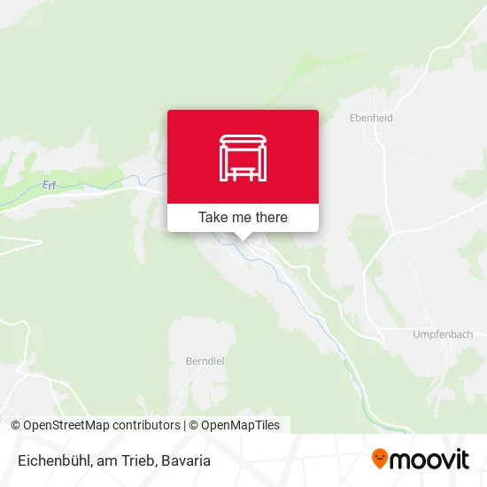 Карта Eichenbühl, am Trieb