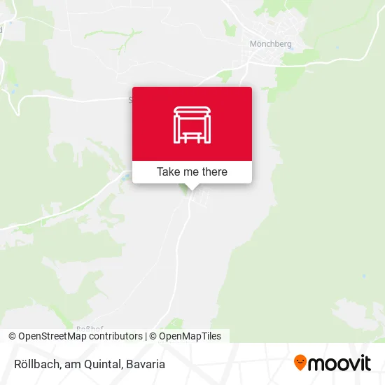 Карта Röllbach, am Quintal