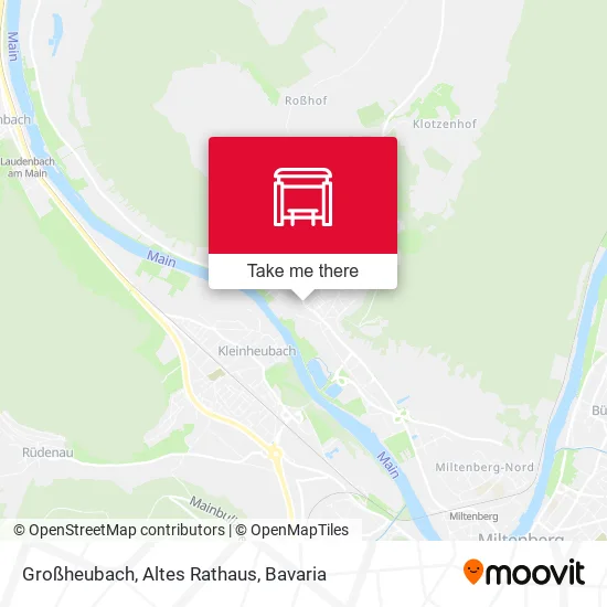 Карта Großheubach, Altes Rathaus