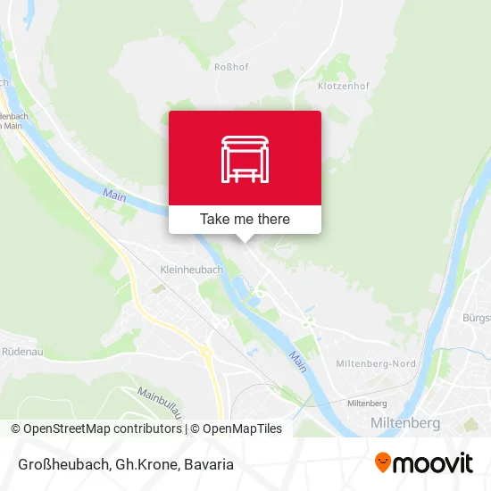 Карта Großheubach, Gh.Krone