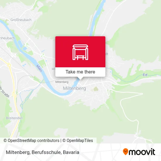 Miltenberg, Berufsschule map