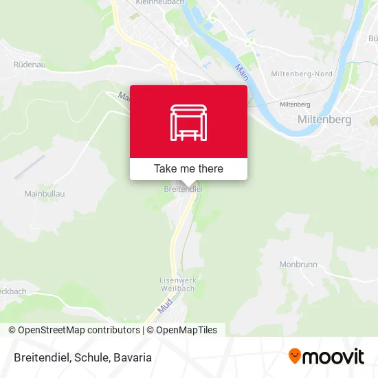 Карта Breitendiel, Schule