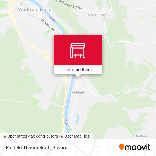 Röllfeld, Hemmelrath map