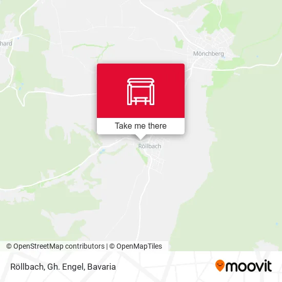 Карта Röllbach, Gh. Engel