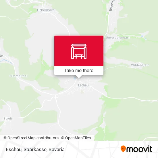 Карта Eschau, Sparkasse