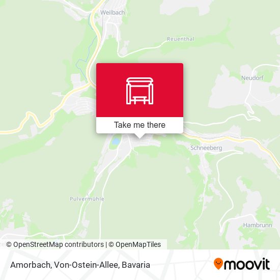 Amorbach, Von-Ostein-Allee map