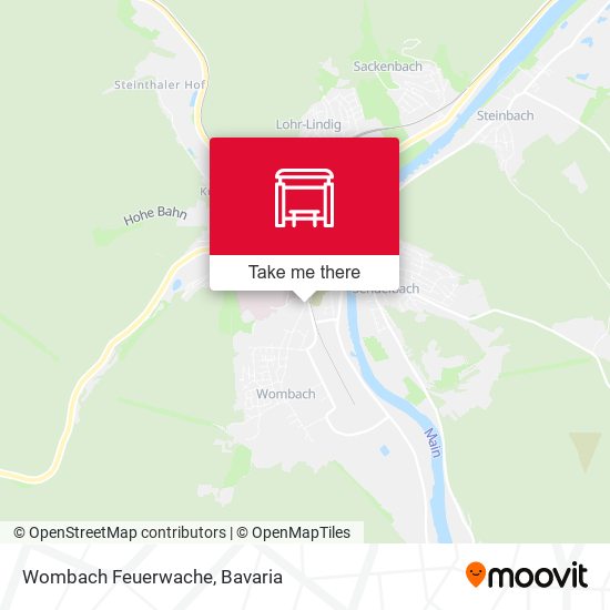 Карта Wombach Feuerwache