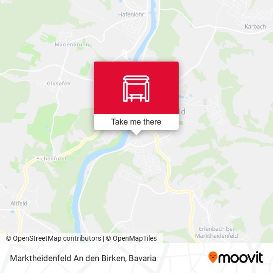 Marktheidenfeld An den Birken map
