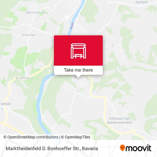 Marktheidenfeld D. Bonhoeffer Str. map